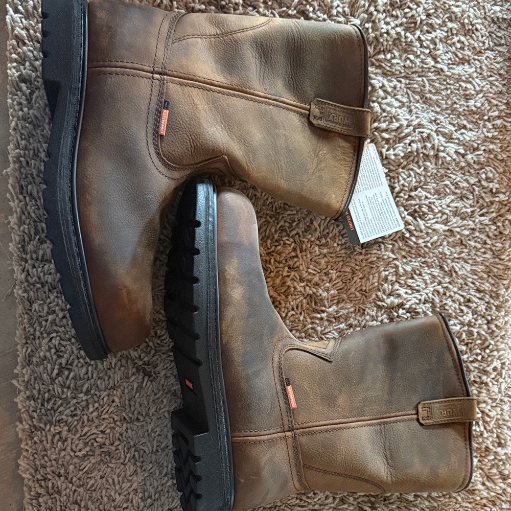 Red Wing Shoes Men's Brown Leather Boots
